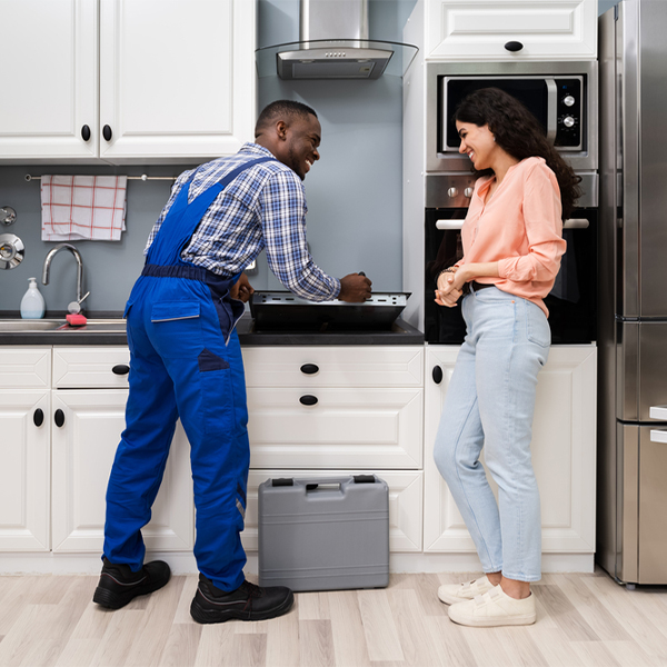 what kind of warranty do you offer on your cooktop repair services in Lawrence County Alabama